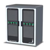 PowerStack DC Satellite EV Charging Solution (Power Stack & Charge Post)